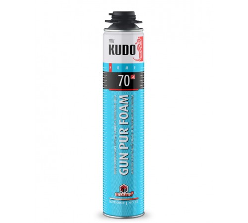 KUDO HOME 70 / КУДО ХОУМ 70 пена полиуретановая монтажная профессиональная всесезонная (1000мл) KUDO HOME 70 / КУДО ХОУМ 70 пена полиуретановая монтажная профессиональная всесезонная (1000мл)