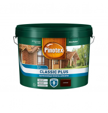 PINOTEX CLASSIC PLUS / ПИНОТЕКС КЛАССИК ПЛЮС пропитка-антисептик, быстросохнущая 3 в 1, палисандр 9л