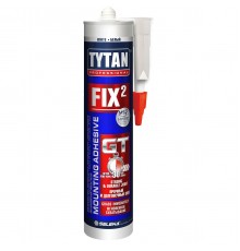 TYTAN PROFESSIONAL FIX2 GT / ТИТАН ПРОФЕШИОНАЛ ФИКС2 ГТ клей монтажный, гибридный с мгновенным начальным схватыванием (290мл)