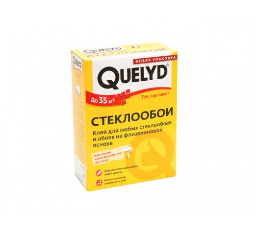 QUELYD СТЕКЛООБОИ клей для стеклообоев (0,5кг) QUELYD СТЕКЛООБОИ клей для стеклообоев (0,5кг)