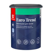 TIKKURILA EURO TREND краска интерьерная для обоев и стен, баз A (0,9л)