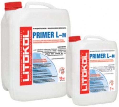 LITOKOL PRIMER L-M грунтовка для подготовки оснований перед применением наливного пола (10кг) LITOKOL PRIMER L-M грунтовка для подготовки оснований перед применением наливного пола (10кг)
