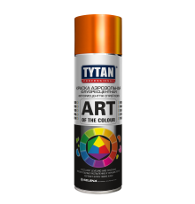 TYTAN PROFESSIONAL ART OF THE COLOR / ТИТАН ПРОФЕШИОНАЛ АРТ ОФ ВЕ КОЛОР краска флуоресцентная аэрозоль, RAL 1011 оранжевый (400мл)
