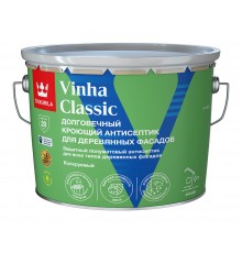 TIKKURILA VINHA CLASSIC / ТИККУРИЛА ВИНХА КЛАССИК антисептик кроющий водоразбавляемый полуматовый база VC 9л