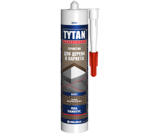 TYTAN PROFESSIONAL / ТИТАН ПРОФЕШИОНАЛ герметик акриловый для дерева и паркета, венге (280мл)