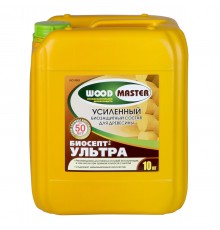 WOODMASTER / ВУДМАСТЕР БИОСЕПТ-УЛЬТРА состав для древесины, трудновымываемый, фисташковый (10кг)