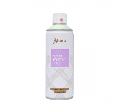 SIANA PROVENCE / СИАНА ПРОВАНС эмаль для декора акриловая аэрозольная сатиновая снежная мята 520мл SIANA PROVENCE / СИАНА ПРОВАНС эмаль для декора акриловая аэрозольная сатиновая снежная мята 520мл
