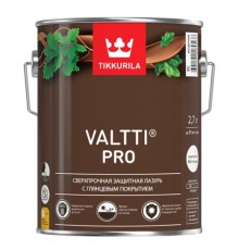 TIKKURILA EURO VALTTI PRO лазурь сверхпрочная, глянцевая, бесцветная (2,7л)