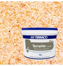 TERRACO ТЕРРАЛИТ крупнозернистая декор штукатурка с мраморной крошкой, А350-С 15кг