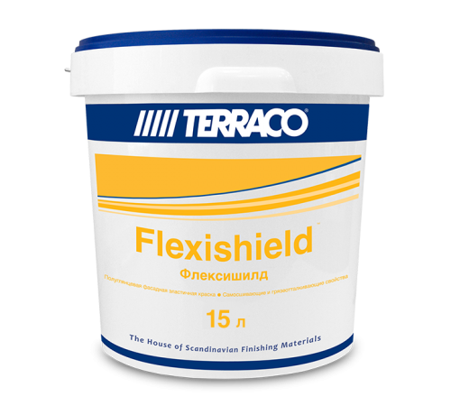 TERRACO FLEXISHIELD краска высокоэластичная фасадная на акриловой основе цвет NCS S 1500-N (15л)