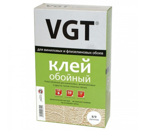 VGT / ВГТ клей для тяжелых обоев, виниловые, флизелиновые и пр. (15кг)*