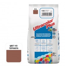 ULTRACOLOR PLUS №143 затирка для швов с водоотталкивающим и антигрибковым эффектом, терракот (2кг)