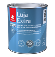 TIKKURILA LUJA EXTRA 20 краска для влажных помещений антигрибковая акриловая п-мат база А (0,9л)