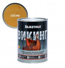 Акватекс Викинг антисептик для дерева гибридный, лессирующий, полуматовый, сосна (0,75л) new