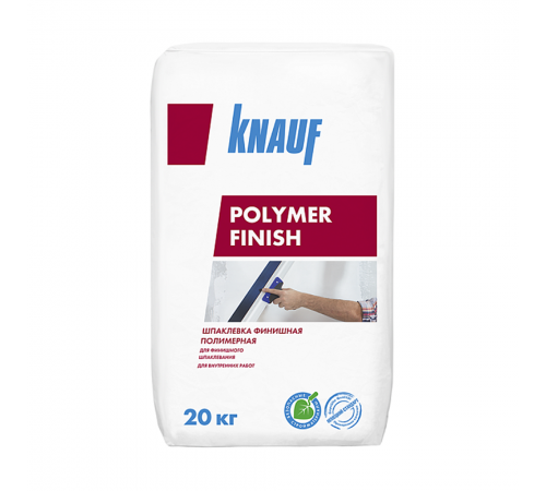 KNAUF POLYMER FINISH / КНАУФ ПОЛИМЕР ФИНИШ шпаклевка финишная полимерная для внутренних работ (20кг) KNAUF POLYMER FINISH / КНАУФ ПОЛИМЕР ФИНИШ шпаклевка финишная полимерная для внутренних работ (20кг)