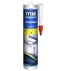 TYTAN EURO-LINE / ТИТАН ЕВРО-ЛАЙН герметик акриловый, белый TR (280мл)