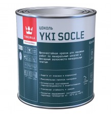 TIKKURILA Юки Цоколь краска для цоколей и фасадов, база С (0,9л)
