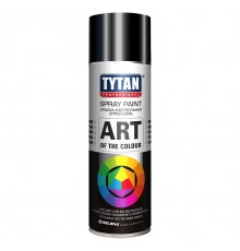 TYTAN PROFESSIONAL ART OF THE COLOR / ТИТАН ПРОФЕШИОНАЛ АРТ ОФ ВЕ КОЛОР краска аэрозольная, глянцевая, RAL9005, черный (400мл)
