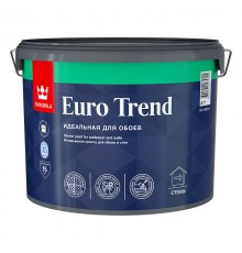 TIKKURILA EURO TREND краска интерьерная для обоев и стен,баз А (9л)