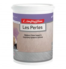 LIMPRESSION LES PERLES покрытие декоративное перламутровое с эффектом шелка (1л)