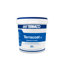 TERRACO ТЕРРАКОАТ МИКРО СИЛИКОНОВЫЙ рельефное штукатурное покрытие, эффект шуба (25кг)