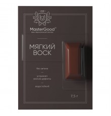 Master Good Мягкий воск для деревянных, ламинированных, пластиковых поверхностей, махагон 7,5гр.