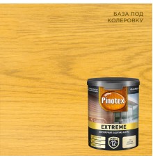 PINOTEX EXTREME / ПИНОТЕКС ЭКСТРИМ лазурь для дерева на гибридной основе CLR база под колеровку 0,9л