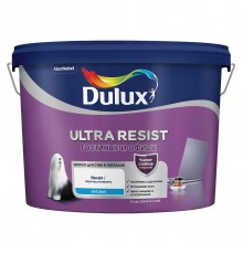 DULUX ULTRA RESIST ГОСТИНЫЕ И ОФИСЫ / ДЮЛАКС УЛЬТРА РЕЗИСТ ГОСТИНЫЕ И ОФИСЫ краска интерьерная ультрастойкая матовая база BW 9л