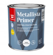 TIKKURILA METALLISTA PRIMER / ТИККУРИЛА МЕТАЛЛИСТА ПРАЙМЕР грунтовка антикоррозионная матовая, база А, 0,9л