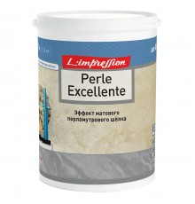 LIMPRESSION PERLE EXCELLENTE покрытие декоративное с эффектом матового шелка (1л)