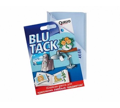 QUELYD BLUTACK универсальный клей (0,05кг) QUELYD BLUTACK универсальный клей (0,05кг)