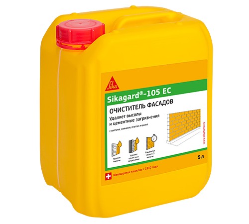 SIKA SIKAGARD 105 EC / СИКА СИКАГАРД 105 EC cредство для удаления высолов без соляной кислоты 5 л SIKA SIKAGARD 105 EC / СИКА СИКАГАРД 105 EC cредство для удаления высолов без соляной кислоты 5 л