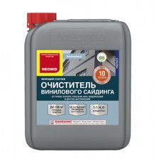 NEOMID ОЧИСТИТЕЛЬ ВИНИЛОВОГО САЙДИНГА раствор моющий без разводов, концентрат 1:1 (5кг)