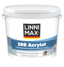 LINNIMAX 100 ACRYLAT / ЛИННИМАКС 100 АКРИЛАТ краска водно-дисперсионная для наружных и внутренних работ база 1 (0,9л)