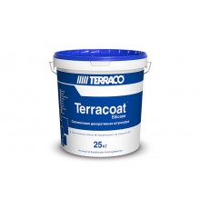 TERRACO TERRACOAT GRANULE SILICONE штукатурка декоративная акриловая, зерно 1,5 мм, шуба 25кг
