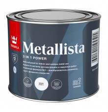 TIKKURILA METALLISTA краска по ржавчине 3 в 1, база А, гл (0,4л)