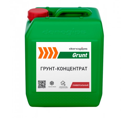 DANOGIPS GRUNT / ДАНОГИПС ГРУНТ грунт-концентрат универсальный пленочный, морозостойкий для вн/нар работ, 10л DANOGIPS GRUNT / ДАНОГИПС ГРУНТ грунт-концентрат универсальный пленочный, морозостойкий для вн/нар работ, 10л