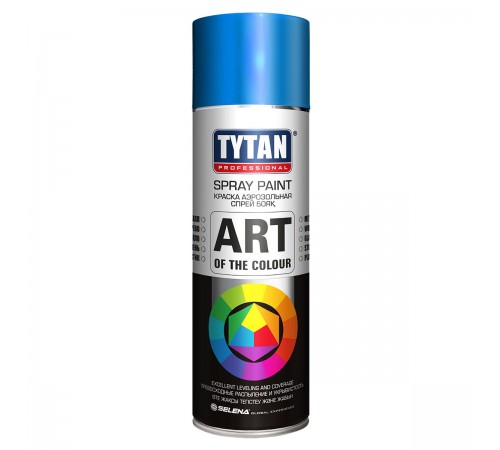 TYTAN PROFESSIONAL ART OF THE COLOR / ТИТАН ПРОФЕШИОНАЛ АРТ ОФ ВЕ КОЛОР краска аэрозольная, RAL5010 синий, 400мл
