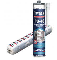 TYTAN PROFESSIONAL PU 40 / ТИТАН ПРОФЕШИОНАЛ ПУ 40 герметик полиуретановый, коричневый (600мл)
