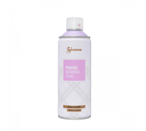 SIANA PROVENCE / СИАНА ПРОВАНС эмаль для декора акриловая аэрозольная сатиновая цветущая сирень 520мл SIANA PROVENCE / СИАНА ПРОВАНС эмаль для декора акриловая аэрозольная сатиновая цветущая сирень 520мл