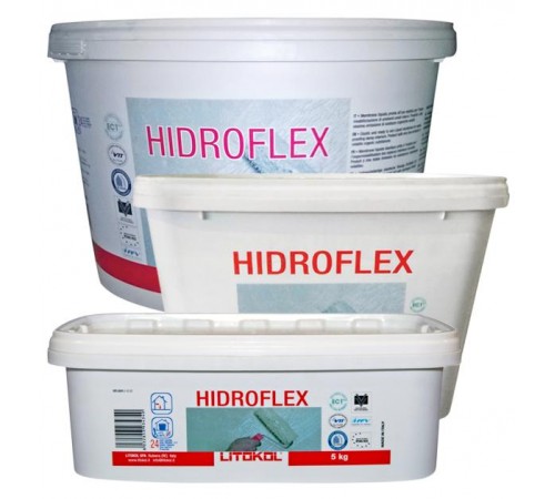 LITOKOL HIDROFLEX / ЛИТОКОЛ ГИДРОФЛЕКС состав гидроизоляционный однокомпонентный, обмазочный, зеленый (5кг) LITOKOL HIDROFLEX / ЛИТОКОЛ ГИДРОФЛЕКС состав гидроизоляционный однокомпонентный, обмазочный, зеленый (5кг)
