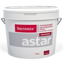 BAYRAMIX / БАЙРАМИКС АСТАР кварцевый грунт для внутренних и наружных работ В1 (15кг)