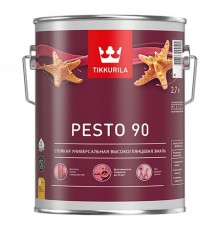 TIKKURILA EURO MIRALKYD 90 эмаль высоко глянц, баз А (2,7л)