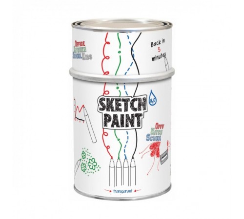 MAGPAINT SKETCHPAINT маркерное покрытие белое, глянцевое (1л)
