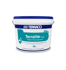 TERRACO ТЕРРАЛИТ мелкозернистая декор штукатурка с мраморной крошкой, А27-F (15кг)