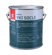 TIKKURILA Юки Цоколь краска для цоколей и фасадов, база С (2,7л)