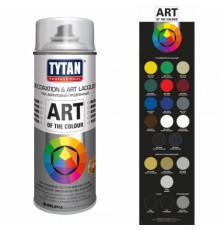 TYTAN PROFESSIONAL ART OF THE COLOR / ТИТАН ПРОФЕШИОНАЛ АРТ ОФ ВЕ КОЛОР лак аэрозольный, бесцветный, глянцевый (400мл)