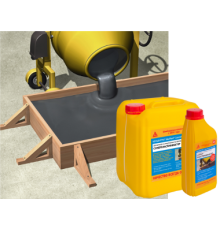 SIKA SIKAPLAST CONCRETE / СИКА СИКАПЛАСТ КОНКРИТ добавка суперпластификатор для бетона и стяжек 1 л