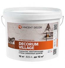 VINCENT DECOR DECORUM VILLAGE эффекты мазанки (12кг)
