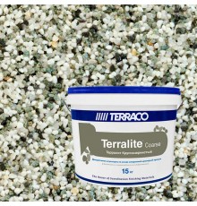TERRACO ТЕРРАЛИТ крупнозернистая декор штукатурка с мраморной крошкой, 721-С 15кг